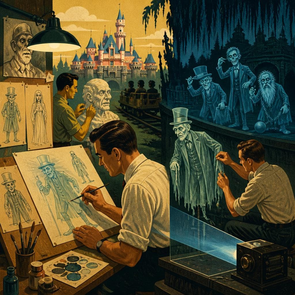 Cover art for How Old Stage Magic Built Disneyland’s Ghosts