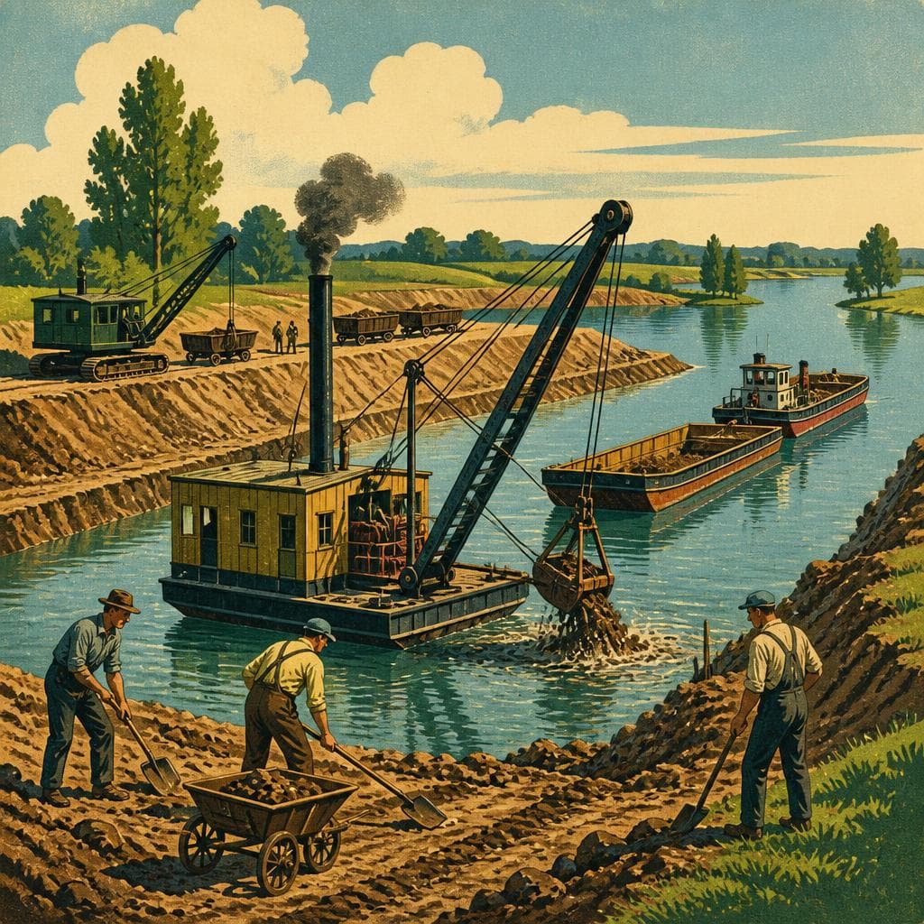 Cover art for The Lake Dug for a Canal