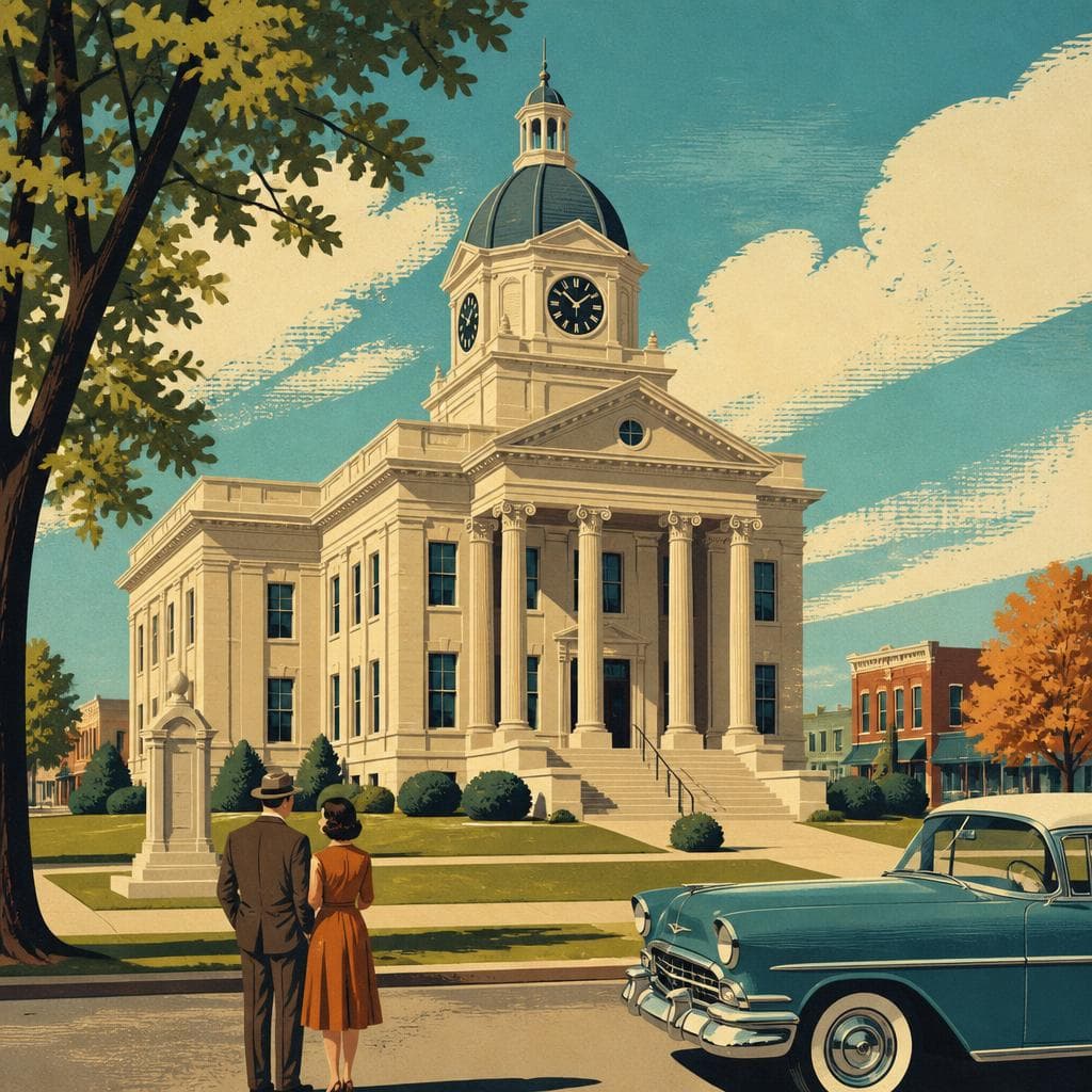 Cover art for The Building at the Center of Ida County