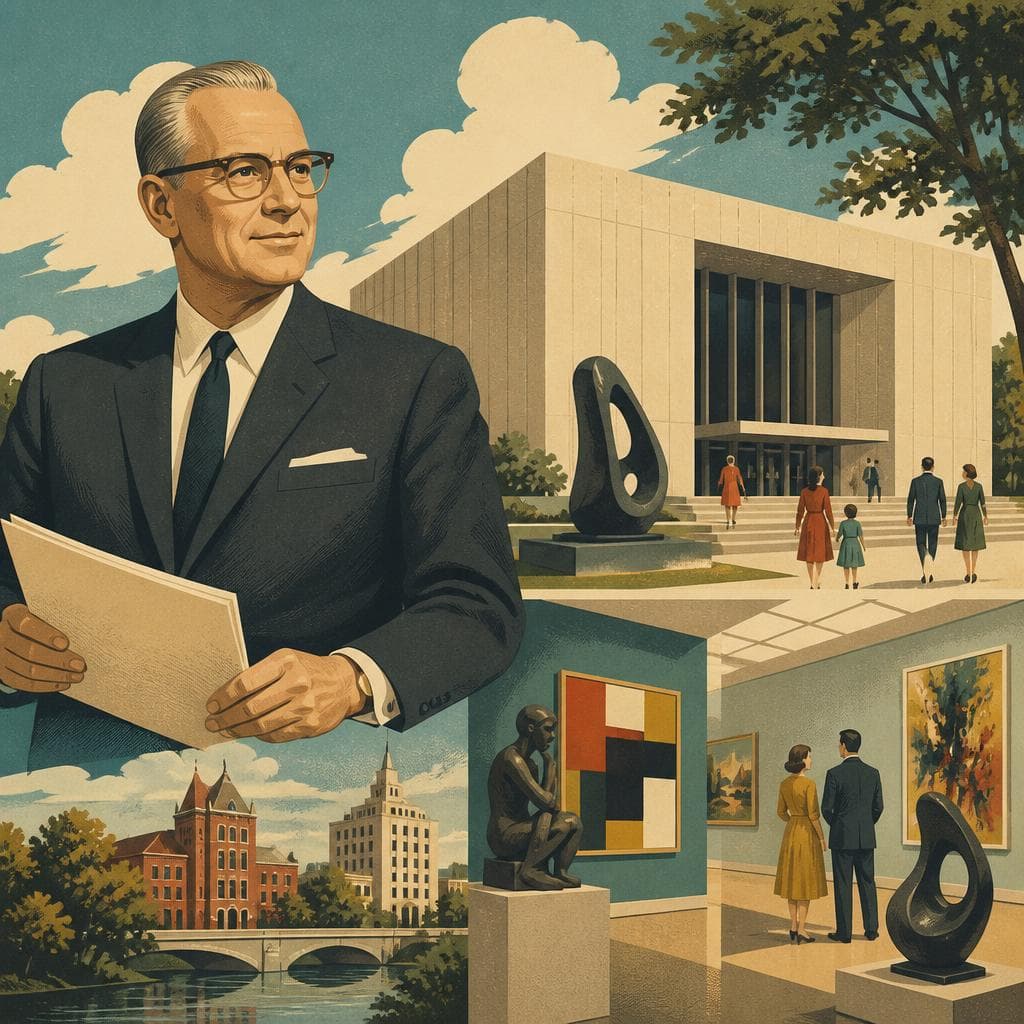 Cover art for The Man Behind Terre Haute’s Art Museum