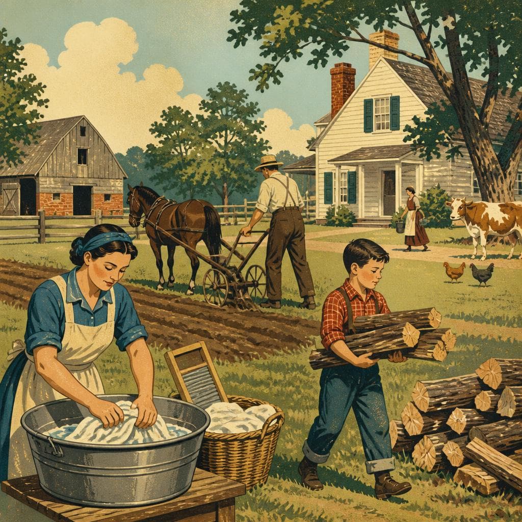 Cover art for Where Virginia History Looks Like Chores