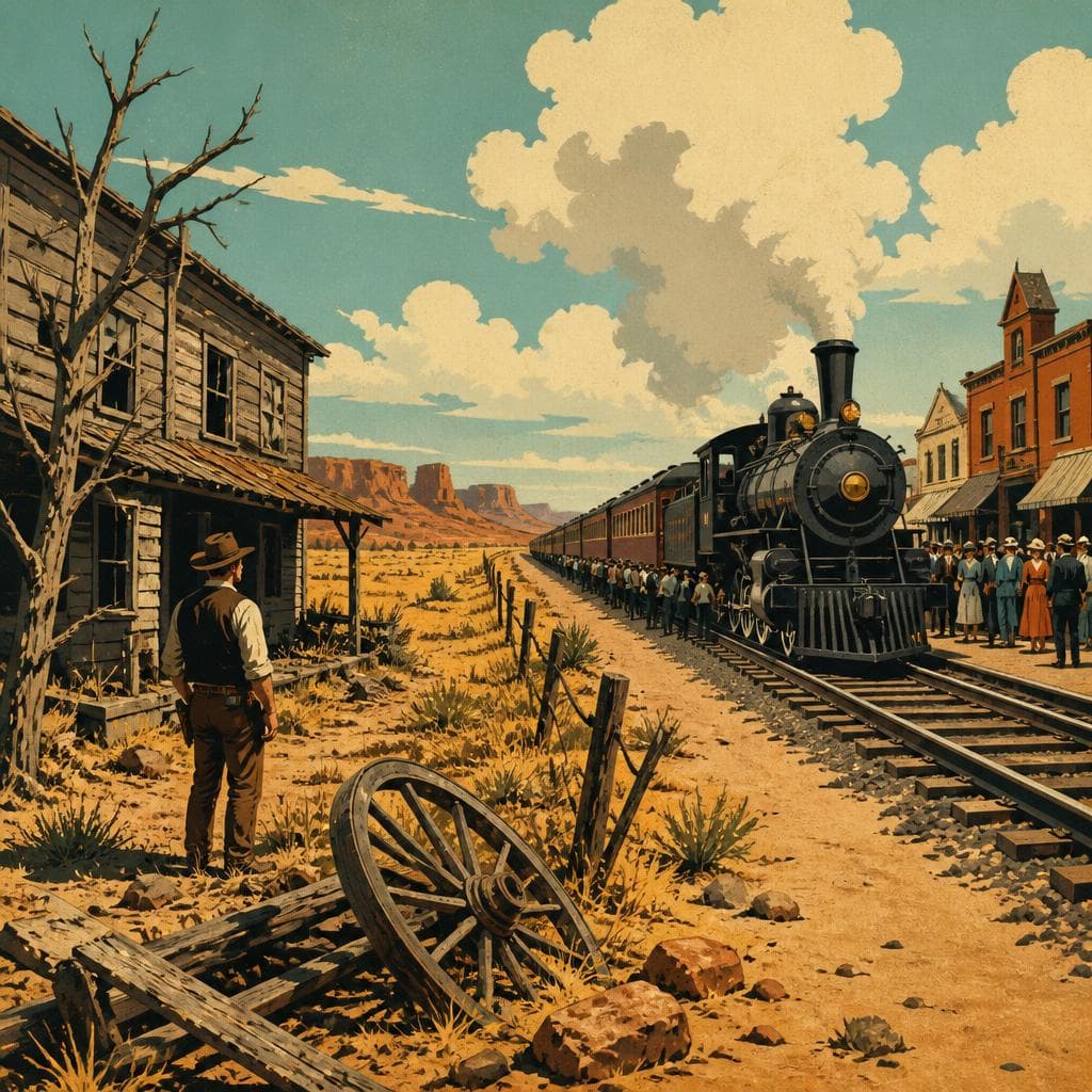 Cover art for When the Railroad Left Tascosa Behind