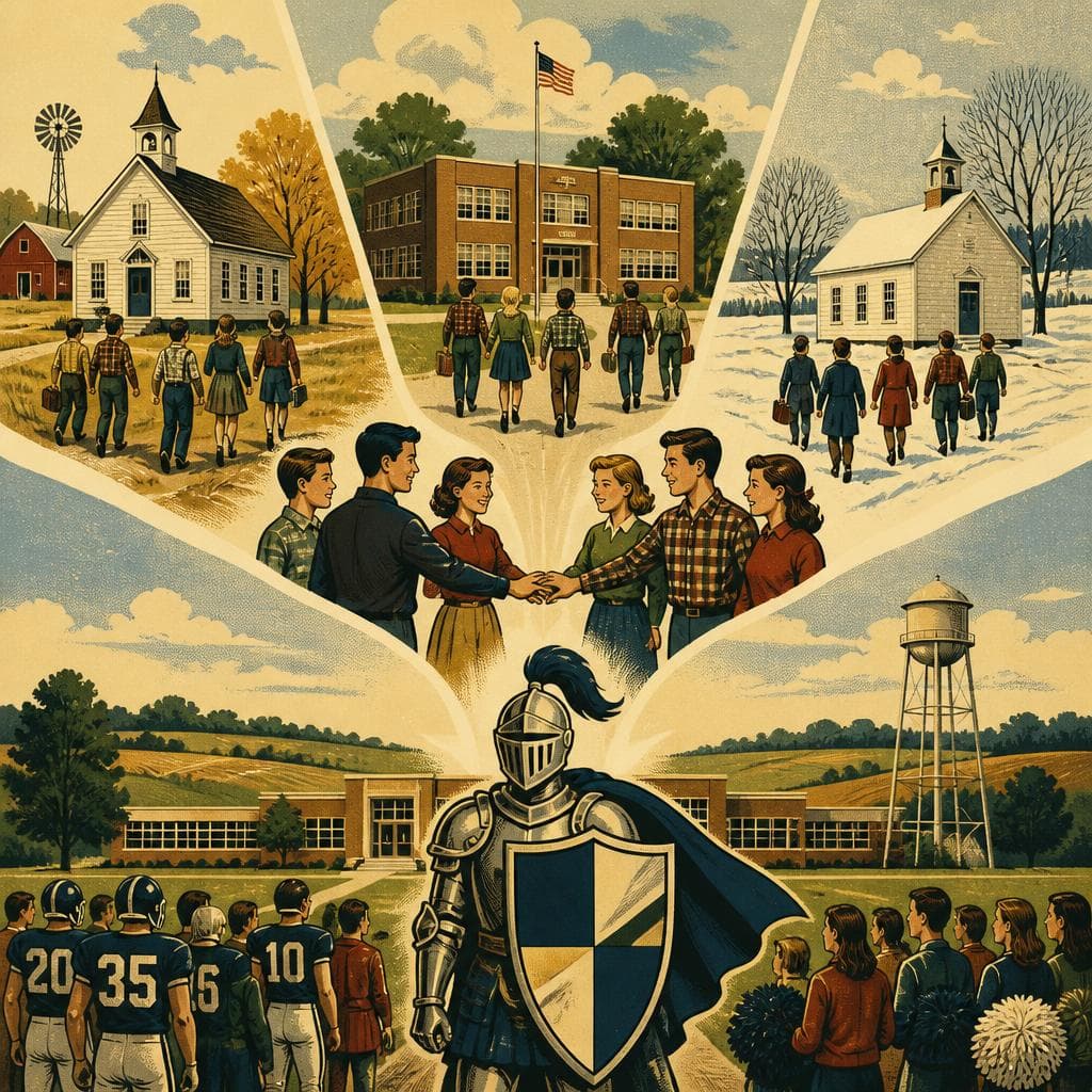 Cover art for How Three Towns Became the Knights