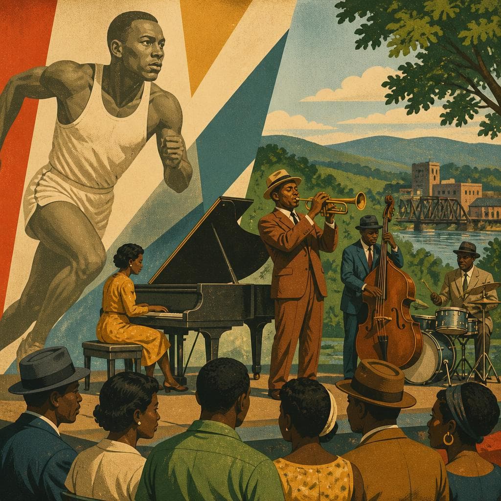 Cover art for Where Jesse Owens Meets the Music