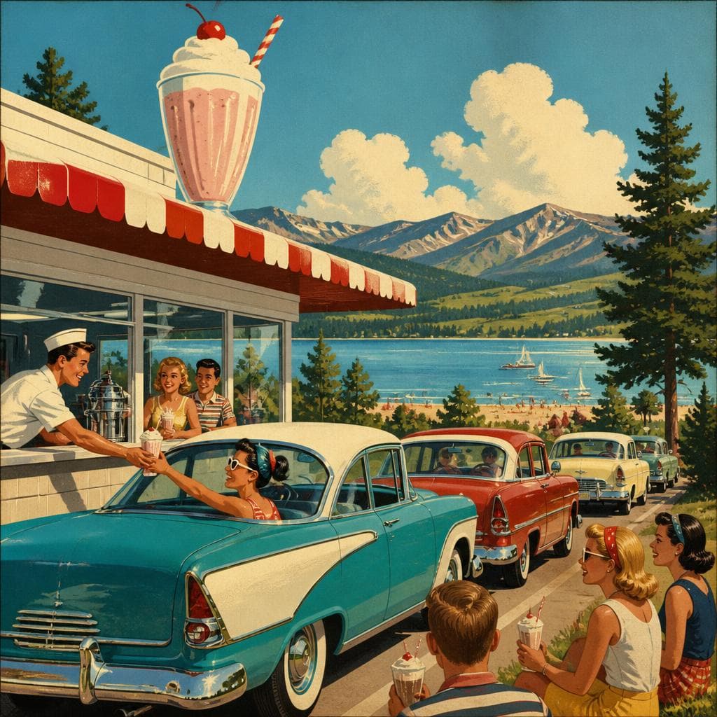 Cover art for The Shake That Became Bear Lake Summer