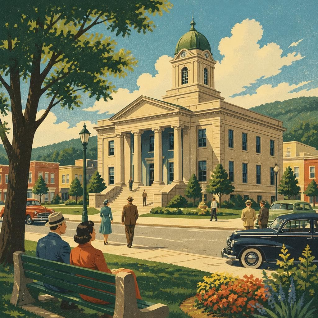 Cover art for Where County Business Became a Landmark