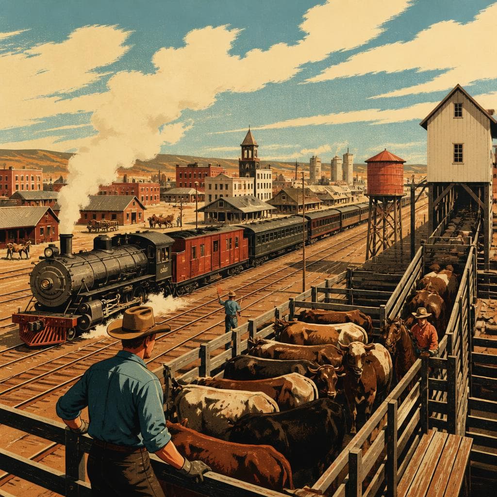 Cover art for Where the Timetable Built the Town