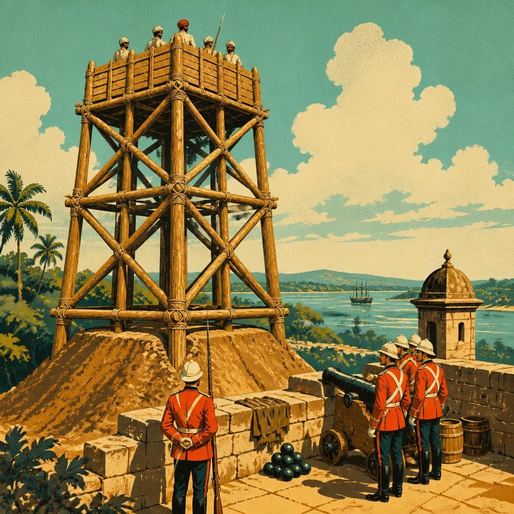 Cover art for When a Wooden Tower Took Fort Watson