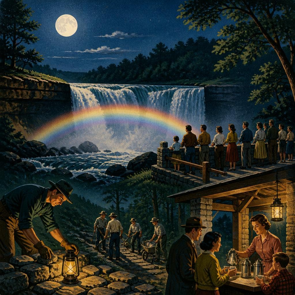 Cover art for How a Moonbow Made Cumberland Falls Famous