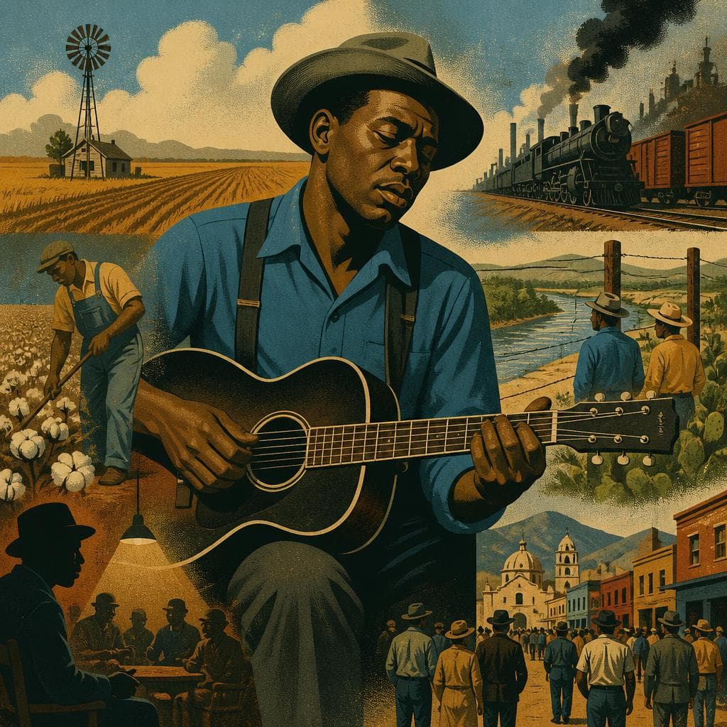 Cover art for Willie King’s Blues of Work and Dignity