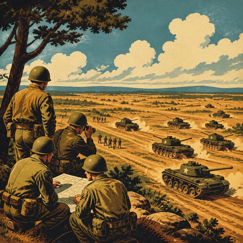 Cover art for Where the Army Rehearsed an Answer to Blitzkrieg