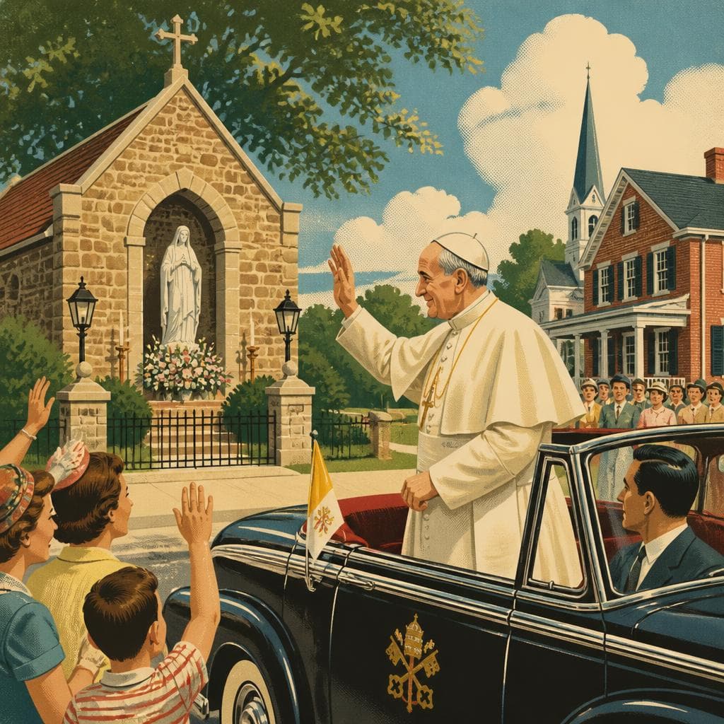 Cover art for When a Pope Stopped in Old Florissant