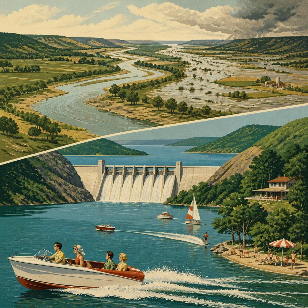 Cover art for When a River Valley Became Lake Country