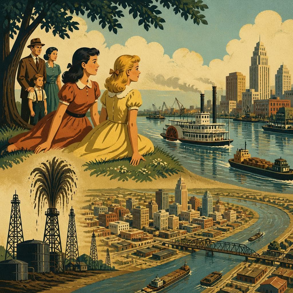 Cover art for How Two Sisters Gave a River City Its Name