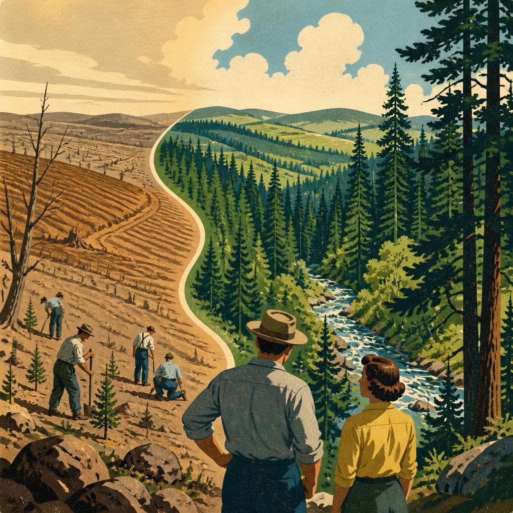 Cover art for When Worn-Out Fields Became Forest
