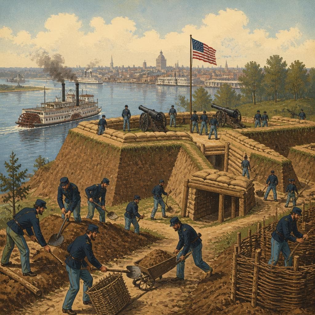 Cover art for Above the Rivers, a Fort Built in a Hurry