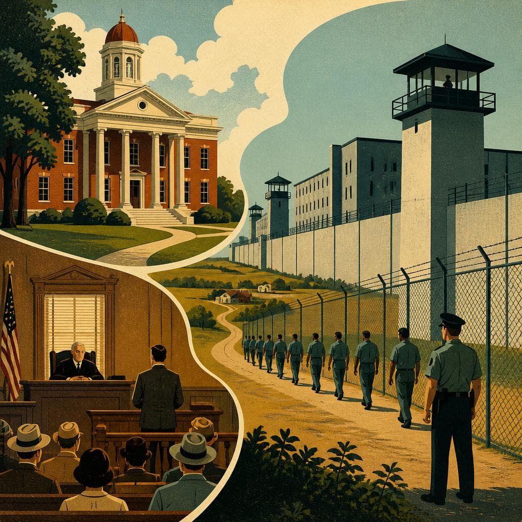 Cover art for Where Punishment Moved Beyond the Courthouse