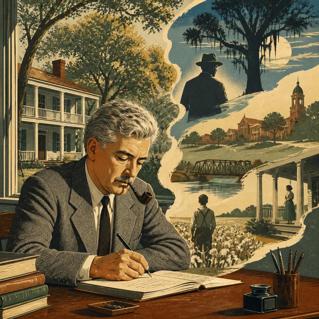 Cover art for How Rowan Oak Became Faulkner’s World