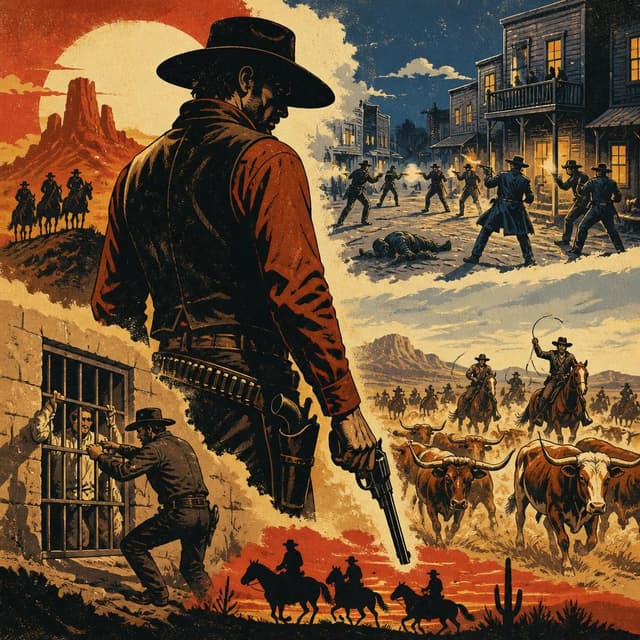 Cover art for the The Wild West: Outlaws & Frontier Towns collection