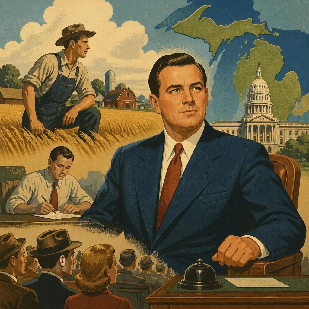 Cover art for From Gilead Fields to Michigan’s Governor’s Chair