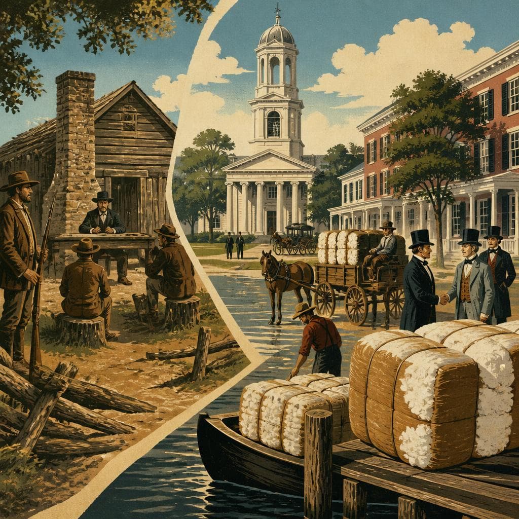 Cover art for From Courthouse Frontier to Cotton-Era Greensboro