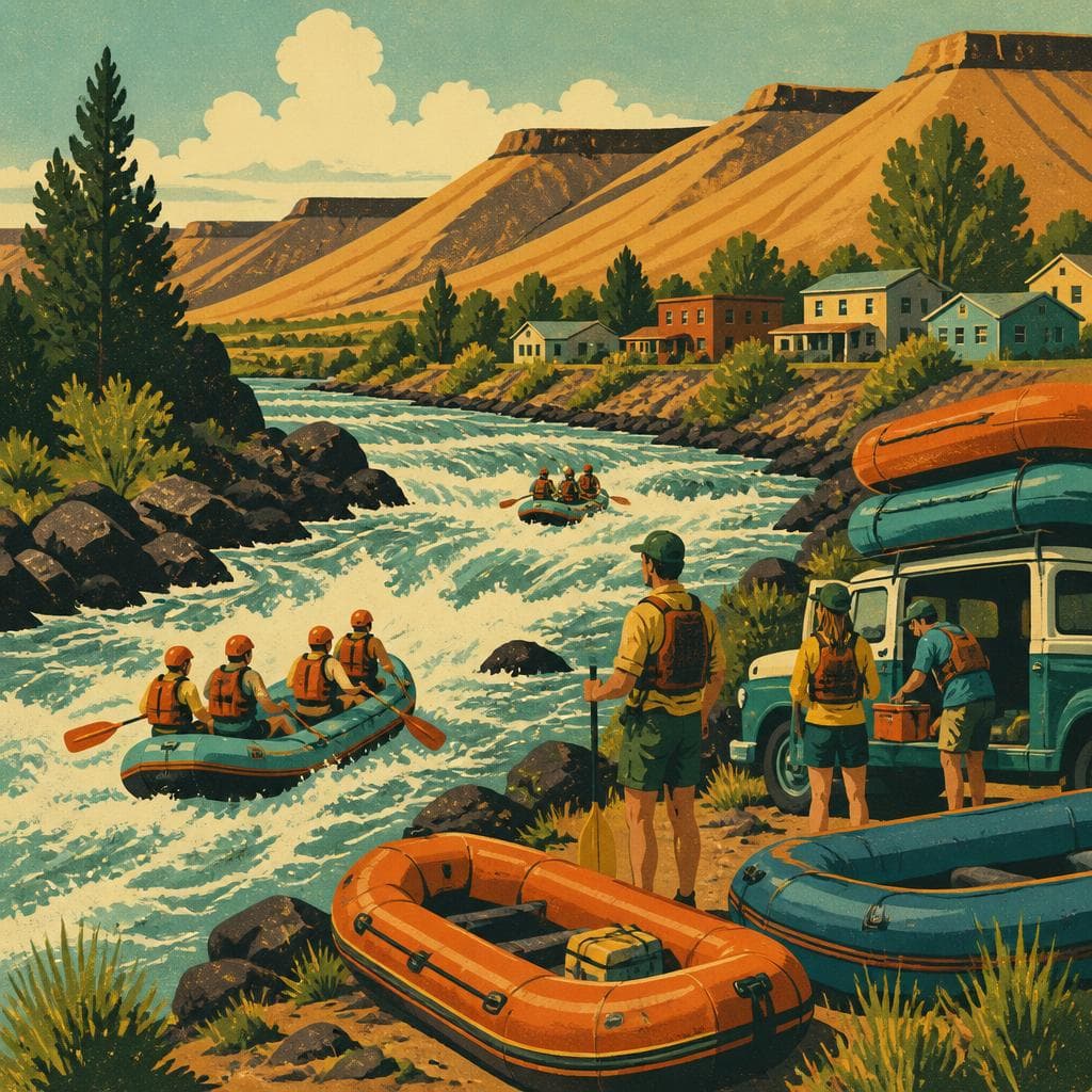 Cover art for Where the Deschutes Turns Maupin Toward the River