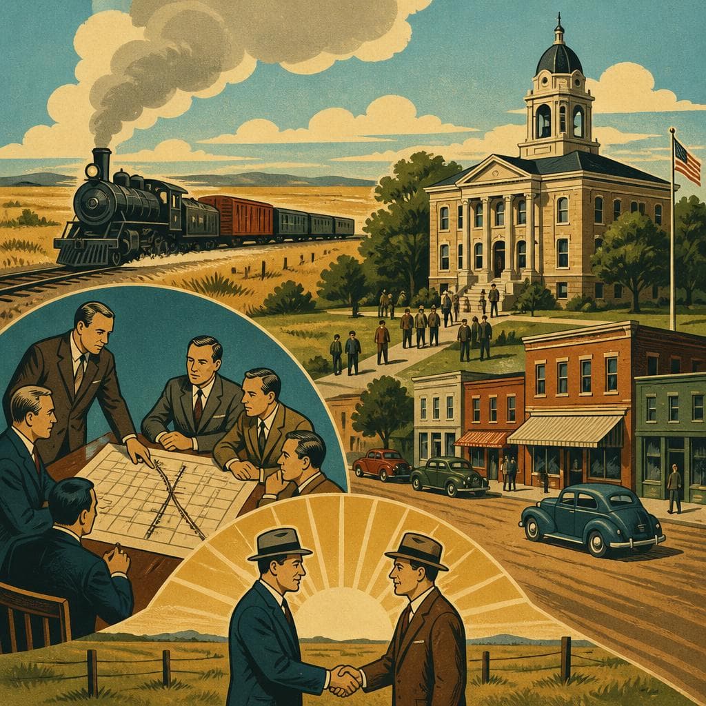 Cover art for Where the Prairie Became the County Seat