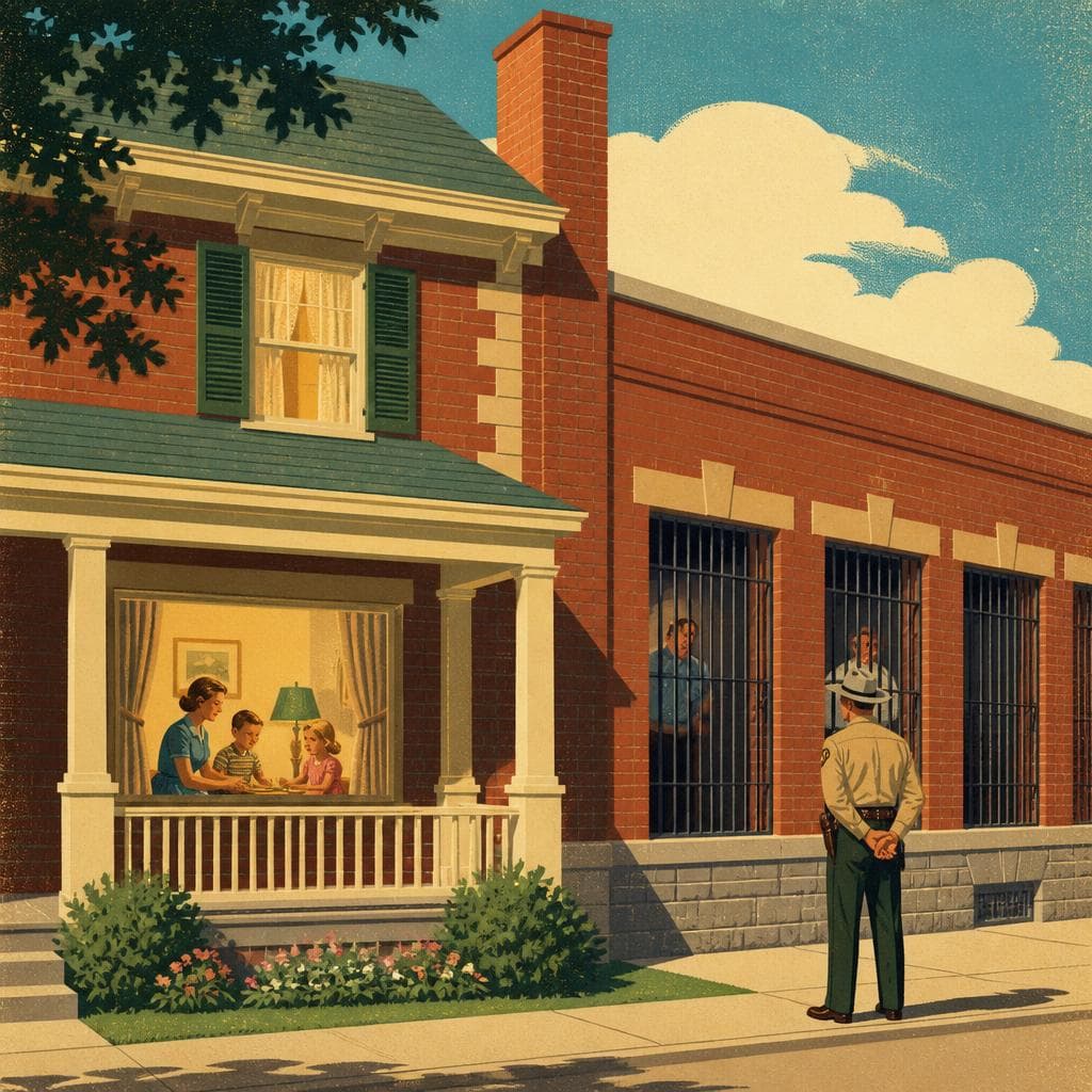 Cover art for Where the Sheriff’s Family Lived Beside the Cells