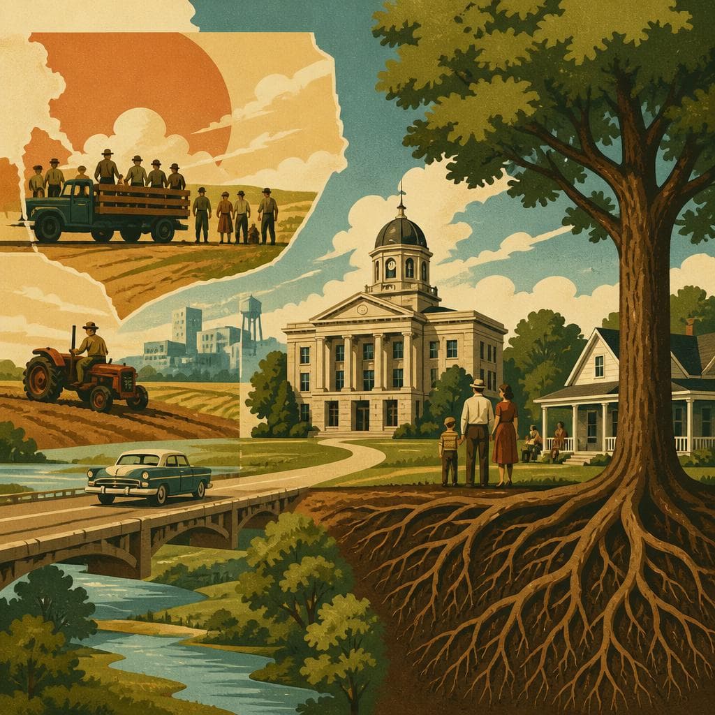 Cover art for A County Younger Than It Looks