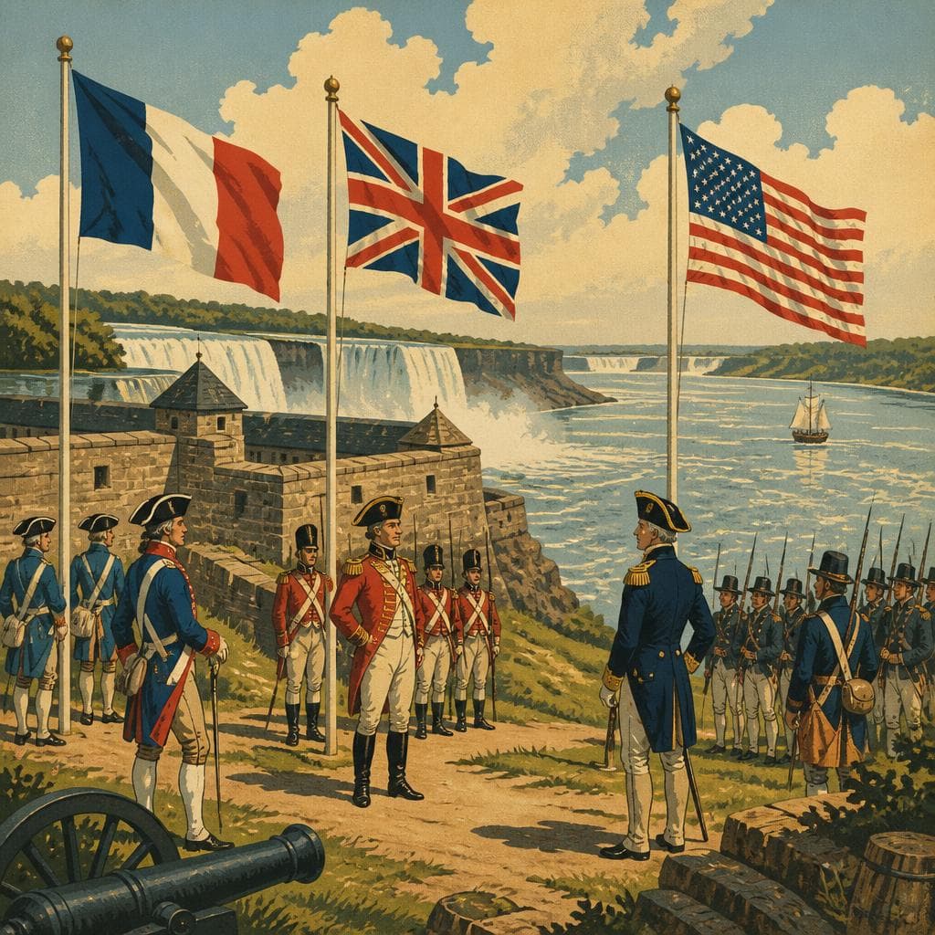 Cover art for Where Three Flags Met at Niagara