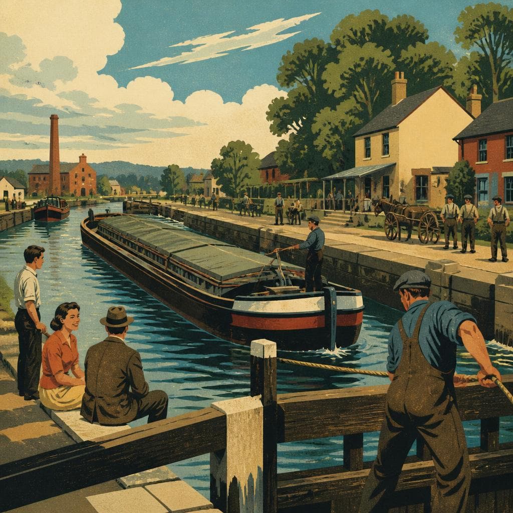 Cover art for Where the Canal Moved More Than Cargo
