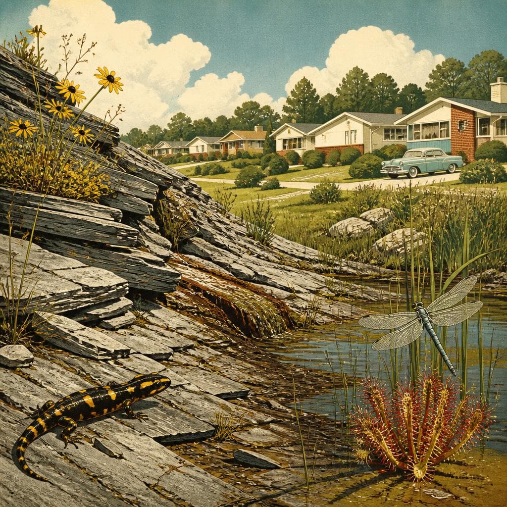 Cover art for Where the Suburbs Give Way to Shale and Seep