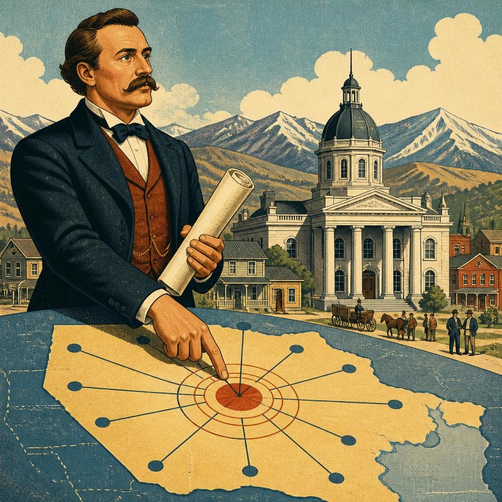 Cover art for How Abraham Curry Put Carson City at the Center