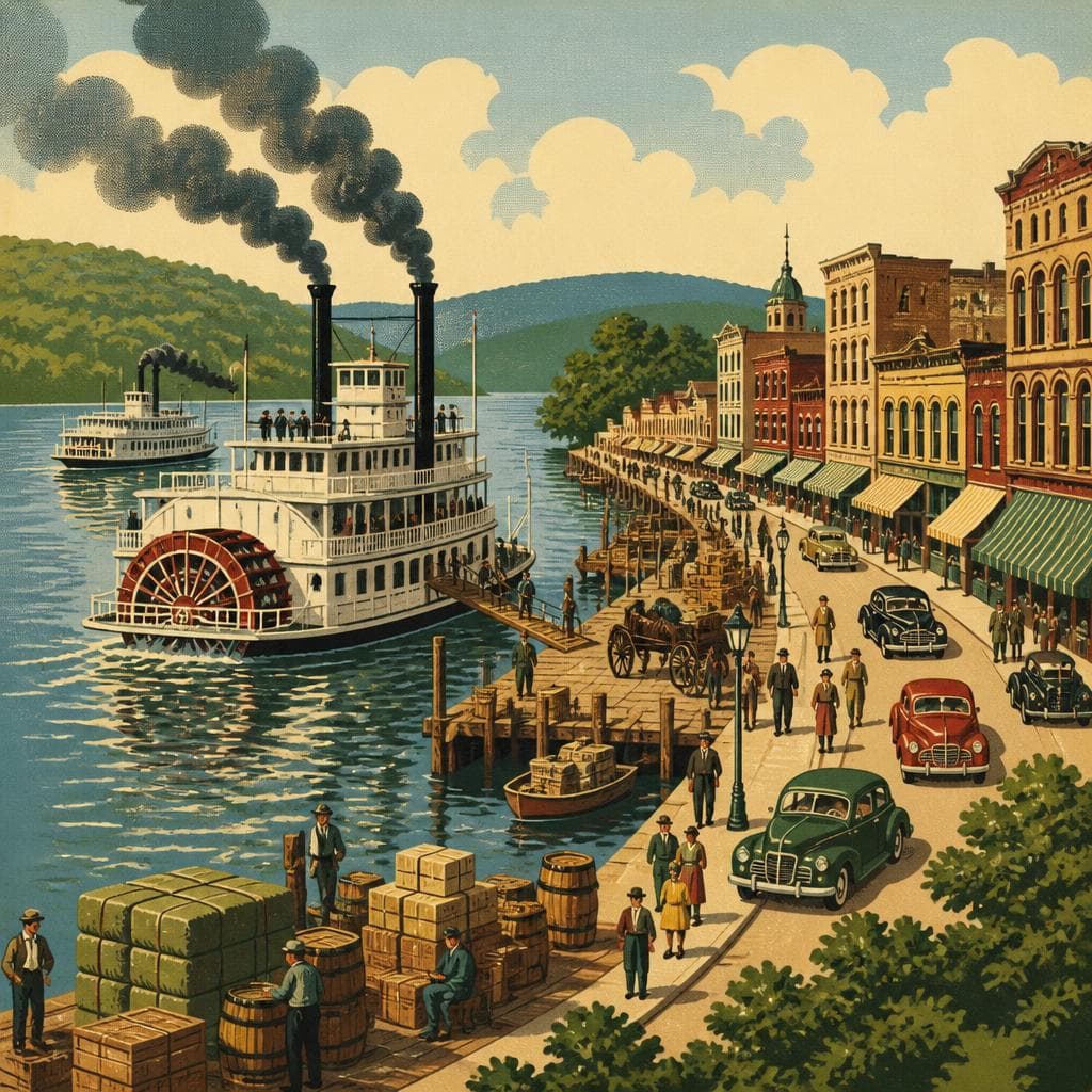 Cover art for Where the River Made Van Buren