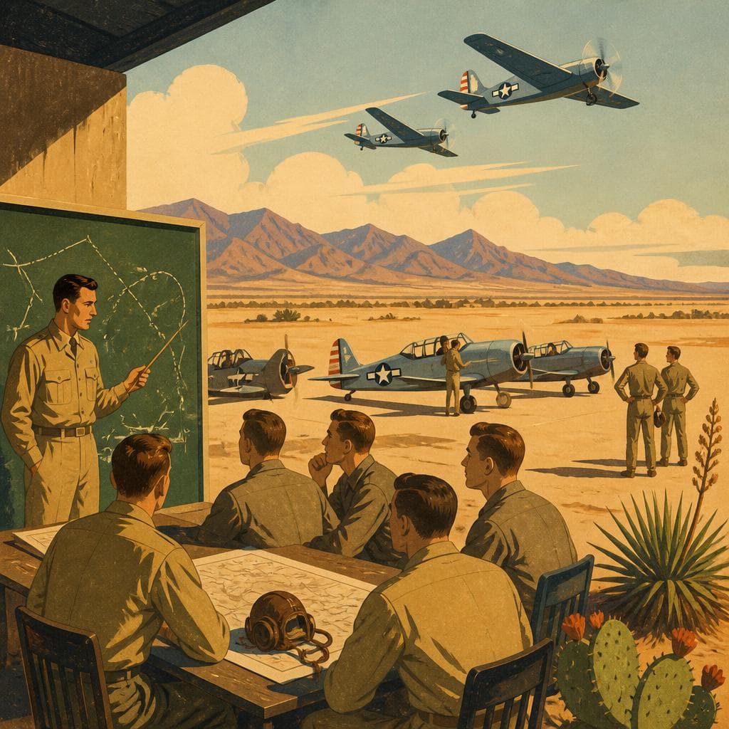 Cover art for Where Desert Silence Became Pilot School