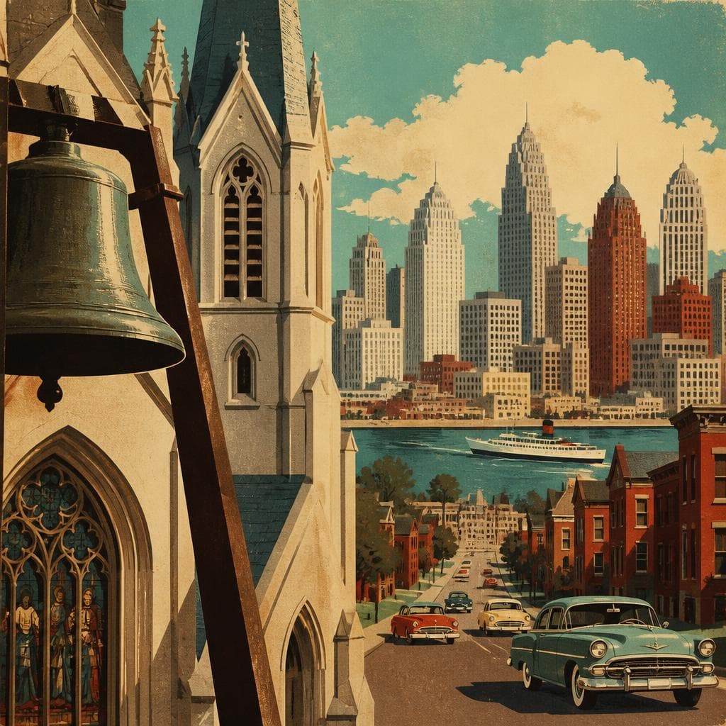 Cover art for When the Bell Marked Downtown