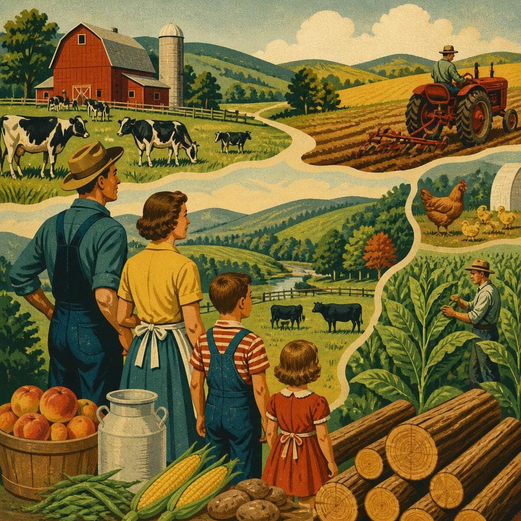 Cover art for What a Small County Grew to Survive