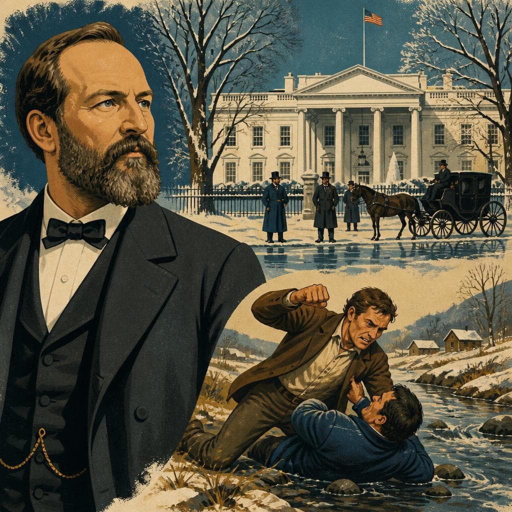 Cover art for Before the White House, a Winter Fight at Middle Creek