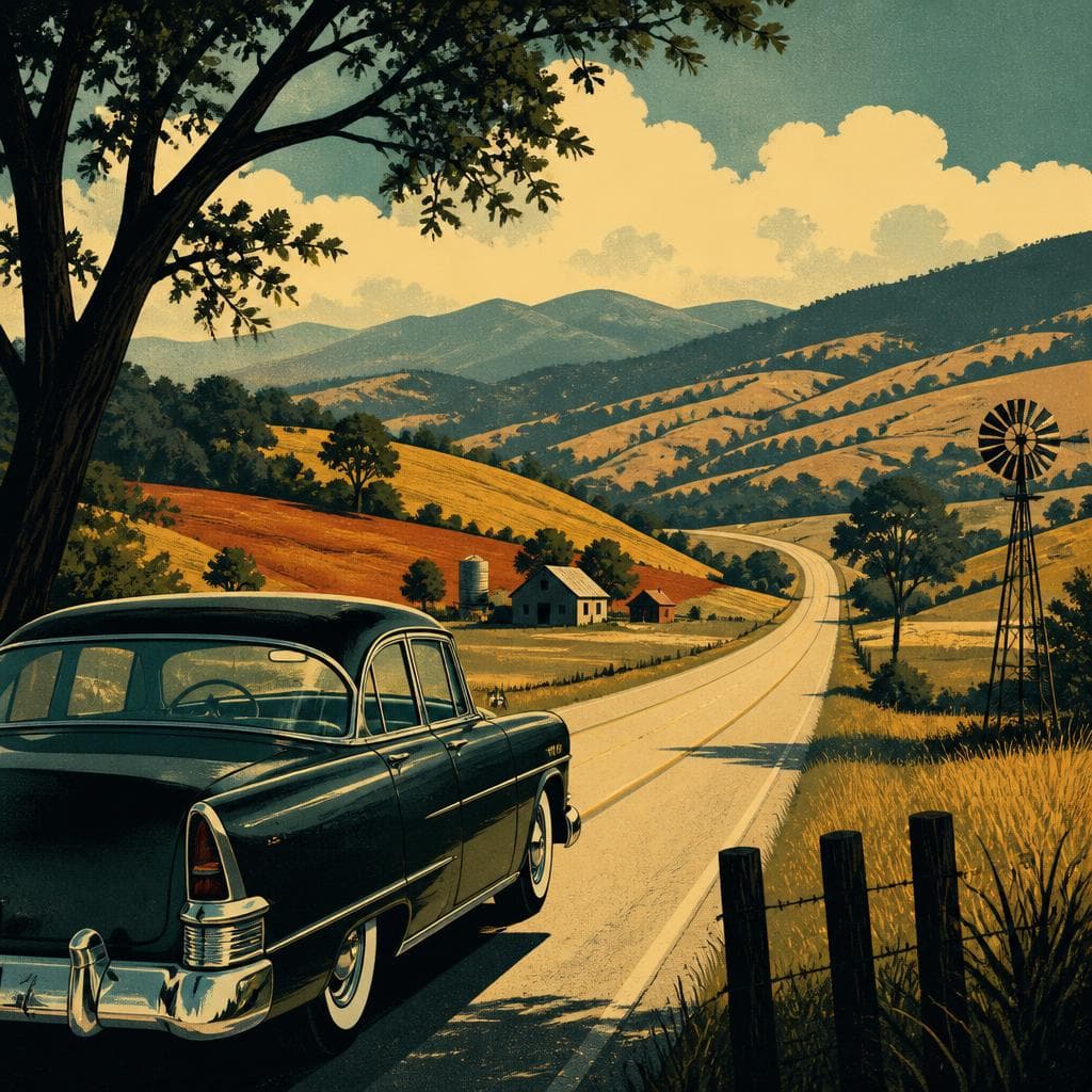 Cover art for The Road Out of Santa Rosa