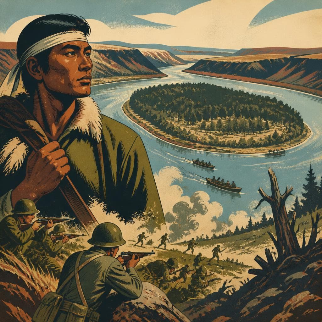 Cover art for Menawa at the Bend