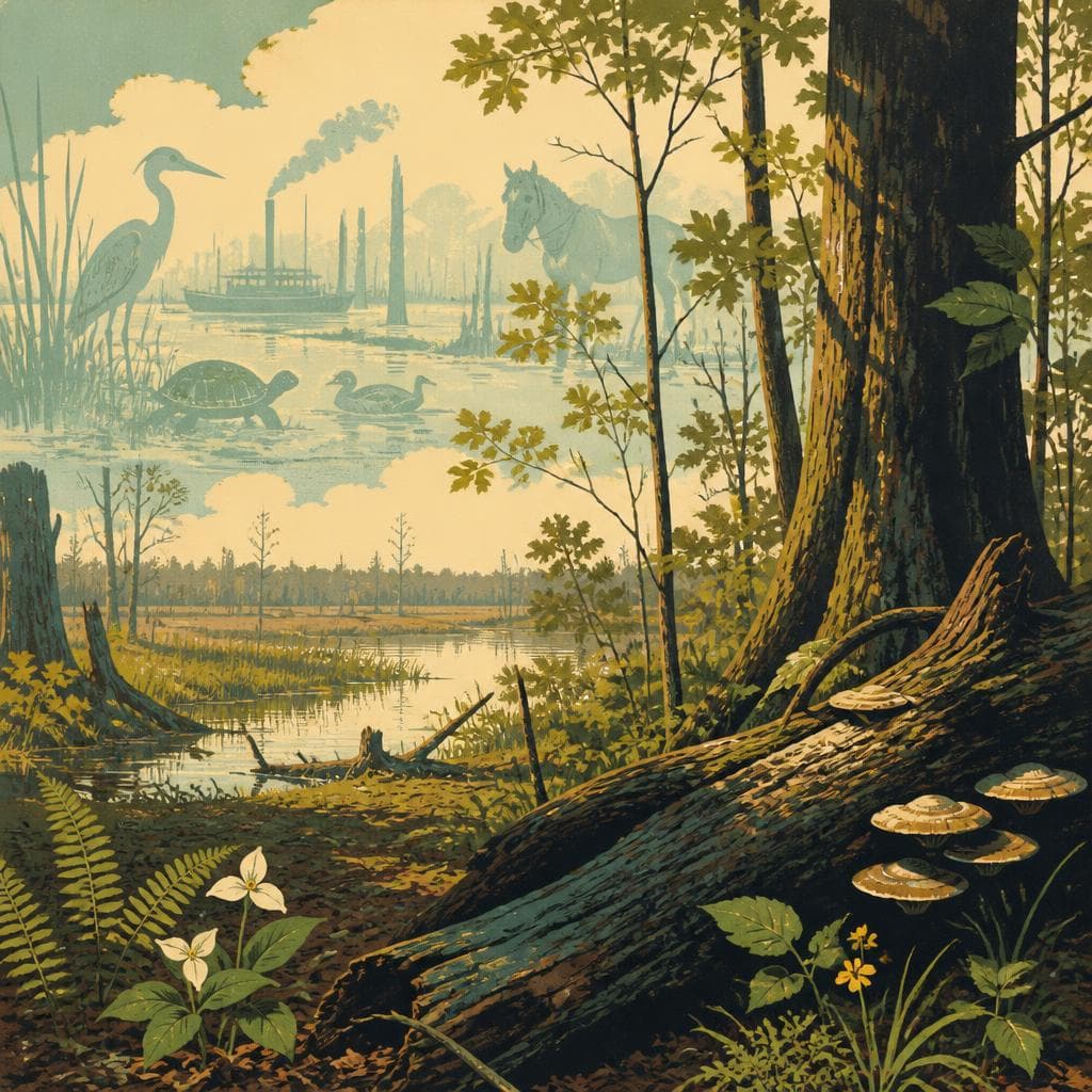 Cover art for What the Swamp Left Behind