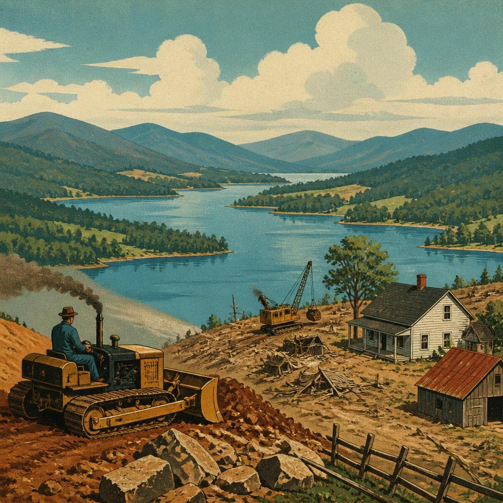 Cover art for Before the Postcard, a Valley