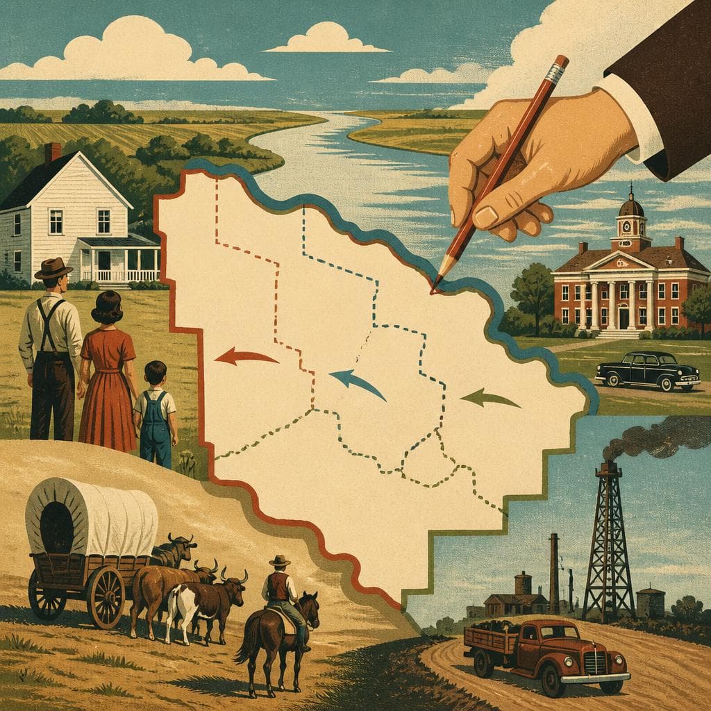 Cover art for When North Texas Kept Redrawing Red River County