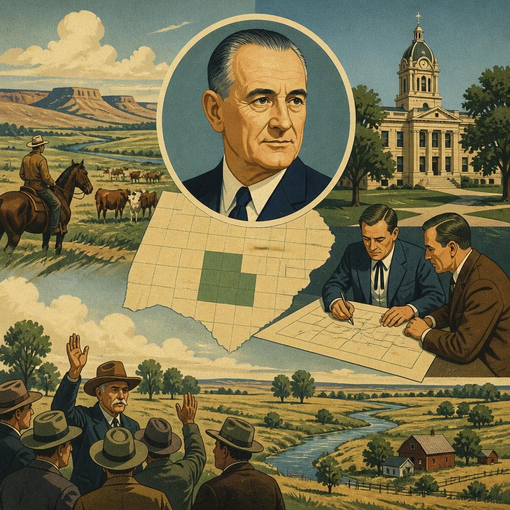 Cover art for A County Drawn After the Vice Presidency