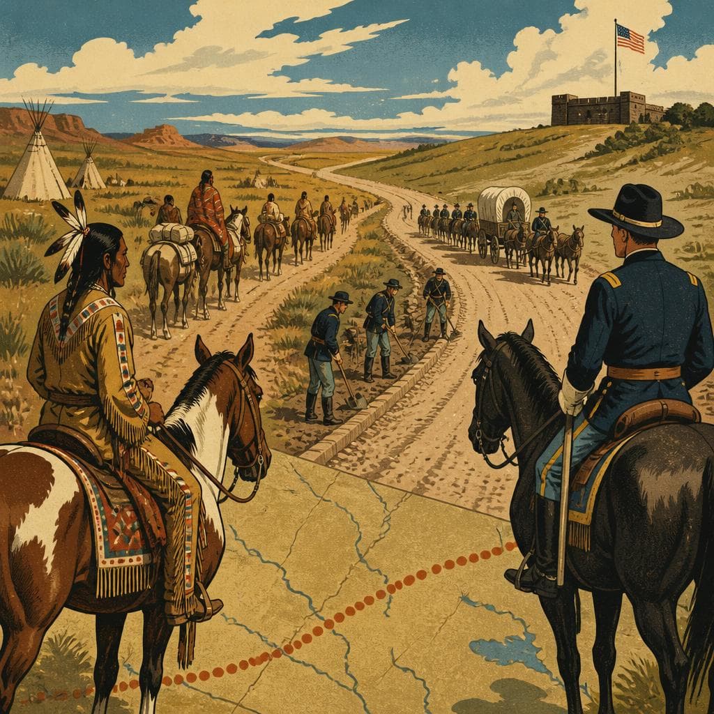 Cover art for Where Trade Became a Military Road