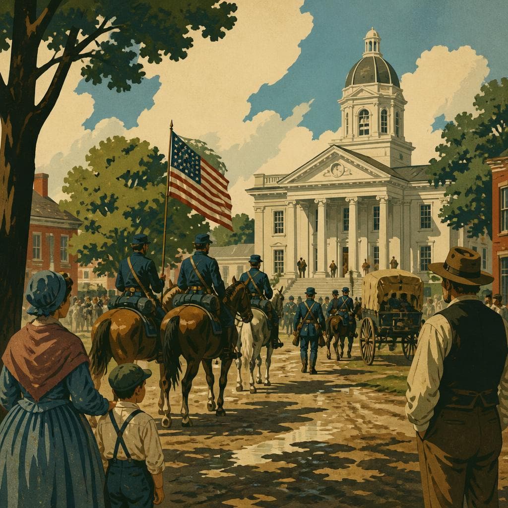 Cover art for When War Reached Springfield’s Courthouse Streets
