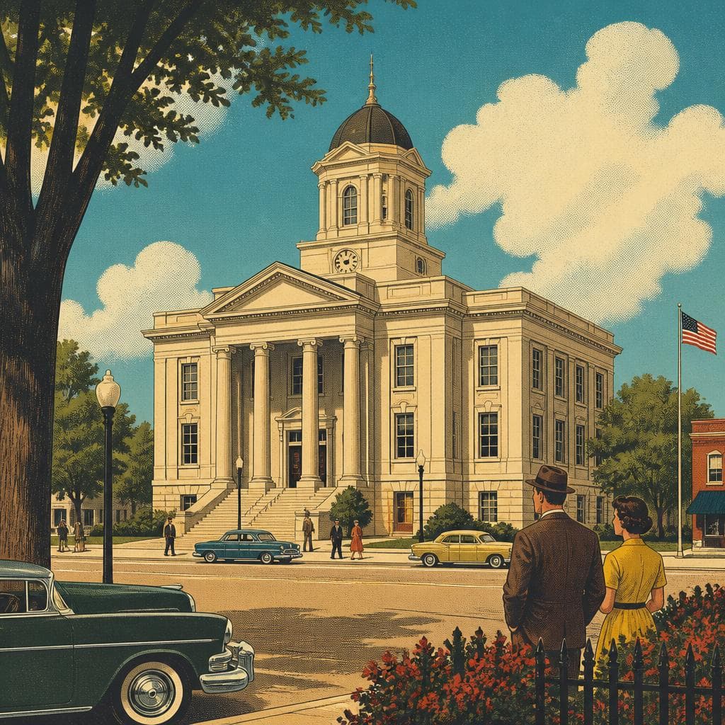 Cover art for The Courthouse That Put Bloomfield on the Square