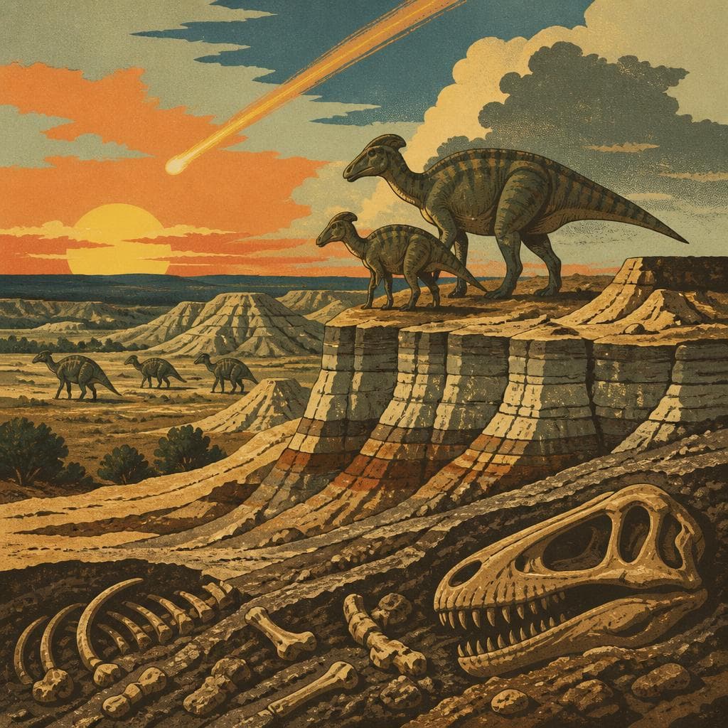 Cover art for Where the Dinosaur Age Meets Its Edge