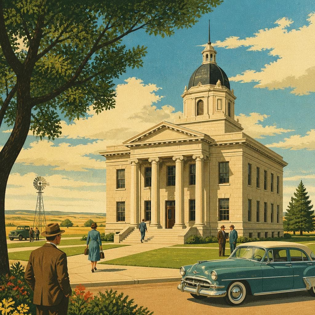 Cover art for Where Kidder County Made It Official