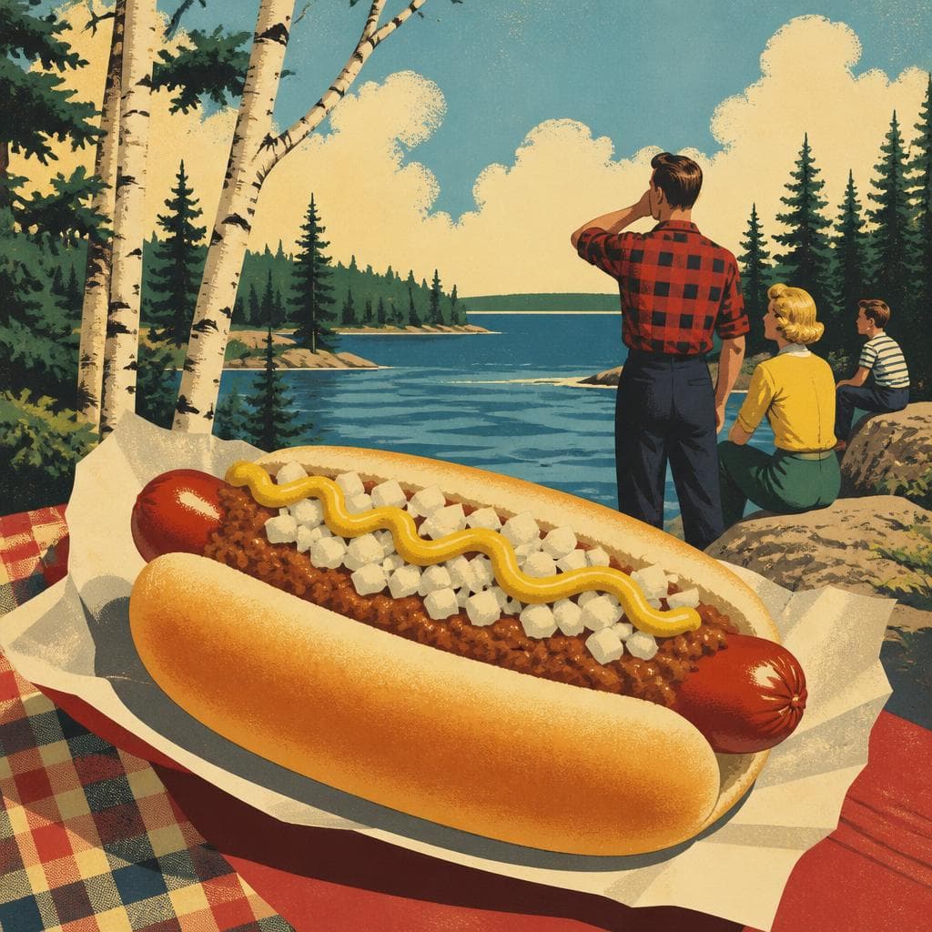 Cover art for The Hot Dog Called Michigan